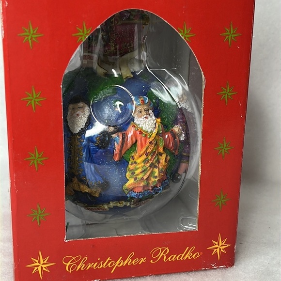 Christopher Radko Santas Around The World Ornament Christmas Holiday Decor - Picture 15 of 15